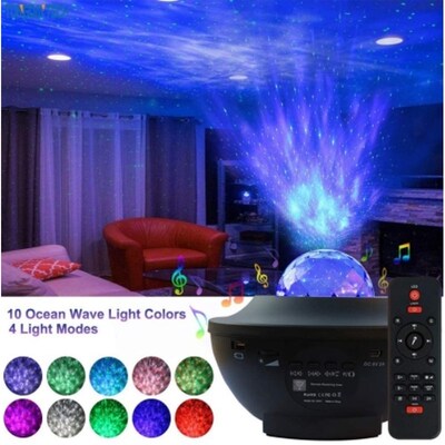 LED Star Galaxy Projector Starry Sky Night Light星空投影灯