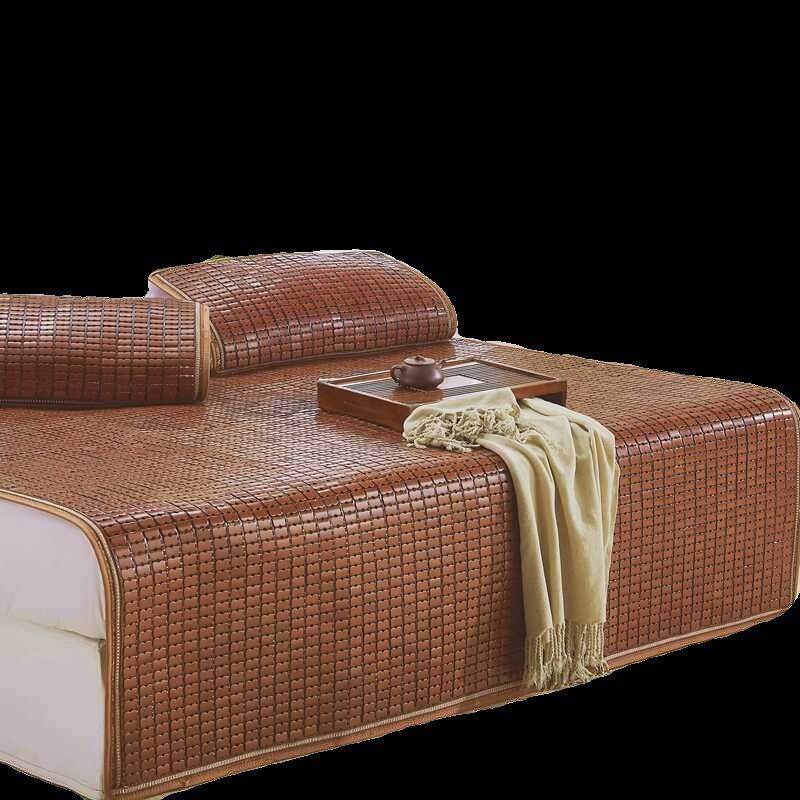 夏季凉席麻将凉席竹席1.5米1.8米床铺凉席学生席单人床凉席,床上用品,竹席,淘宝优惠券,粉丝福利购,淘宝优惠卷