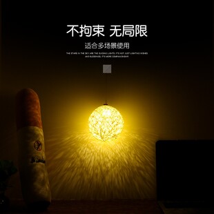 Creative gifts nightlight led usb bedroom bedside table lamp