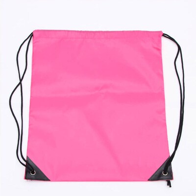 Portable Men Women Sports Gym Bag Nylon Drawstring Bags Belt