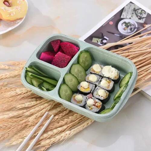 Separate Lunch Box Portable Bento Box Lunchbox Leakproof Foo
