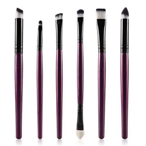new 6 eye brushes make up brush eye shadow brush 10 colors o