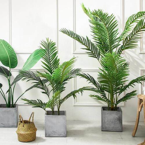 nordic large indoor fake flower pot plant living room