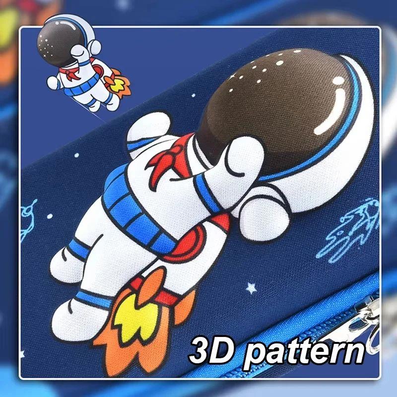 Kawaii 3D Pencil Case Unicorn EVA Large Capacity Waterproof图片