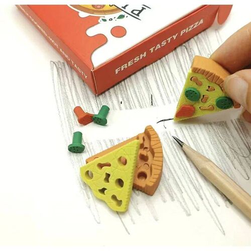 New Style Creative Modeling Simulation Pizza Eraser Student