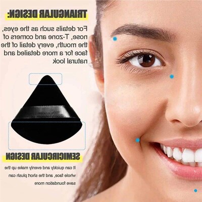 12pcs Makeup Sponge Blender Beauty Egg Soft Cosmetic Puff Fo