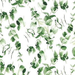 Green Leaf Wallpaper Peel And Stick Wallpaper Modern Leaves