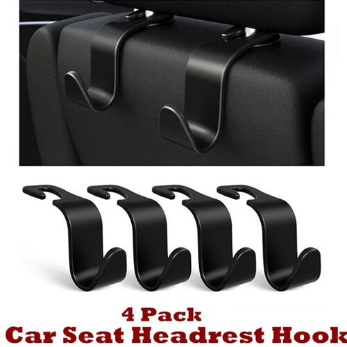 Car Seat Headrest Hook Metal Core Hanger Storage Organizer