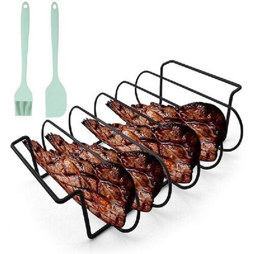 3PCS Barbecue Tool Set Non-Stick Steak Grilling Rack Oil