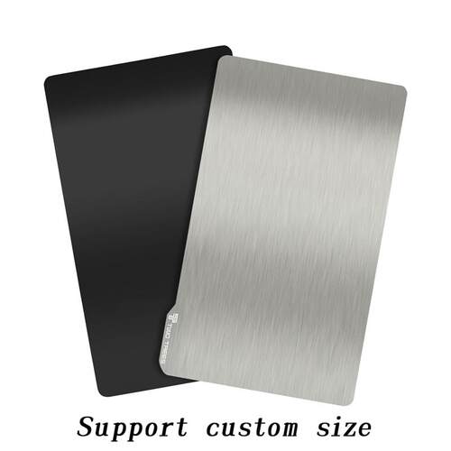Tworees Removal Spring Steel Sheet Magnetic Flex Light Curin