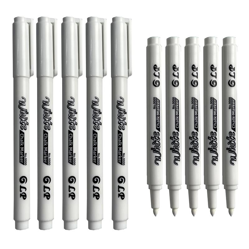 10 Pcs White Paint acrylic Markers Set Fine Tip Oily Permane图片