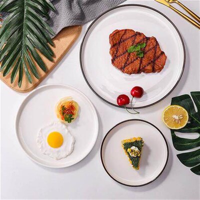 西餐牛排盘 dinner plates ceramic steak dishes western food