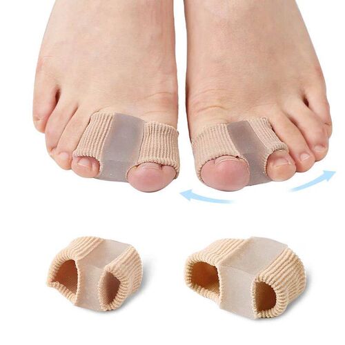 1PCS Slcone Toe Spreader Fnger Separator  Valgus Corrector T