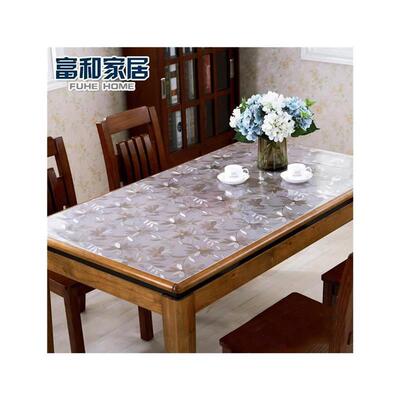 Waterproof PVC Table cloth Transparent Cover Mat Kitchen