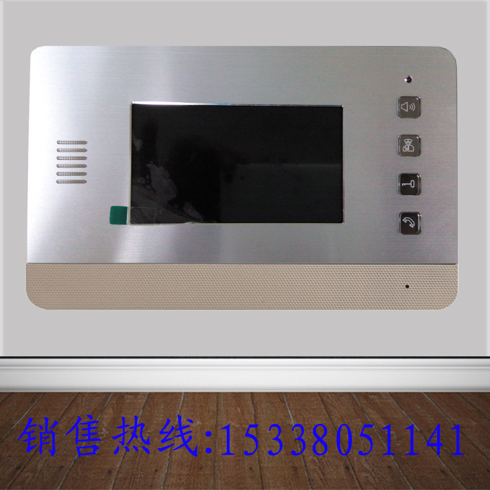 4.3寸黑白/彩色可视对讲分机 可视对讲门铃 可视室内机 楼宇对讲