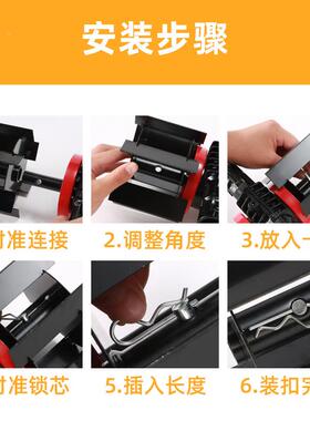 割头草机防缠草锄草林轮除草头ZOS农用开松土轮锄草园农场农机配