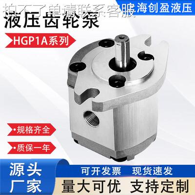 HGP-1A-F4R齿轮泵HGP-1A-F6R液压油泵HGP-2A-F12R HGP-3A-F19R泵