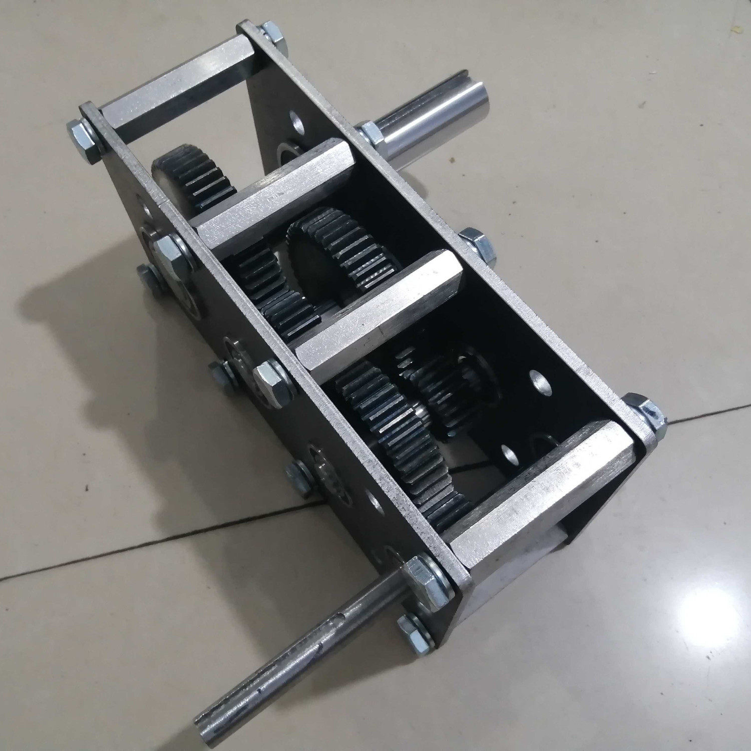 2千瓦3千瓦4千瓦5KW发电机增速齿轮箱齿轮组传动变速箱减速可定做