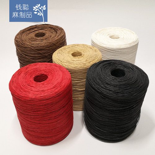 高品质 纸绳 纸线  牛皮纸线 吊牌线 捆扎礼品盒 茶叶糕点包装DIY