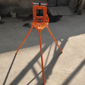 重型管子台虎钳4寸3号龙门钳子龙门架管子钳压力钳手动工具高碳钢