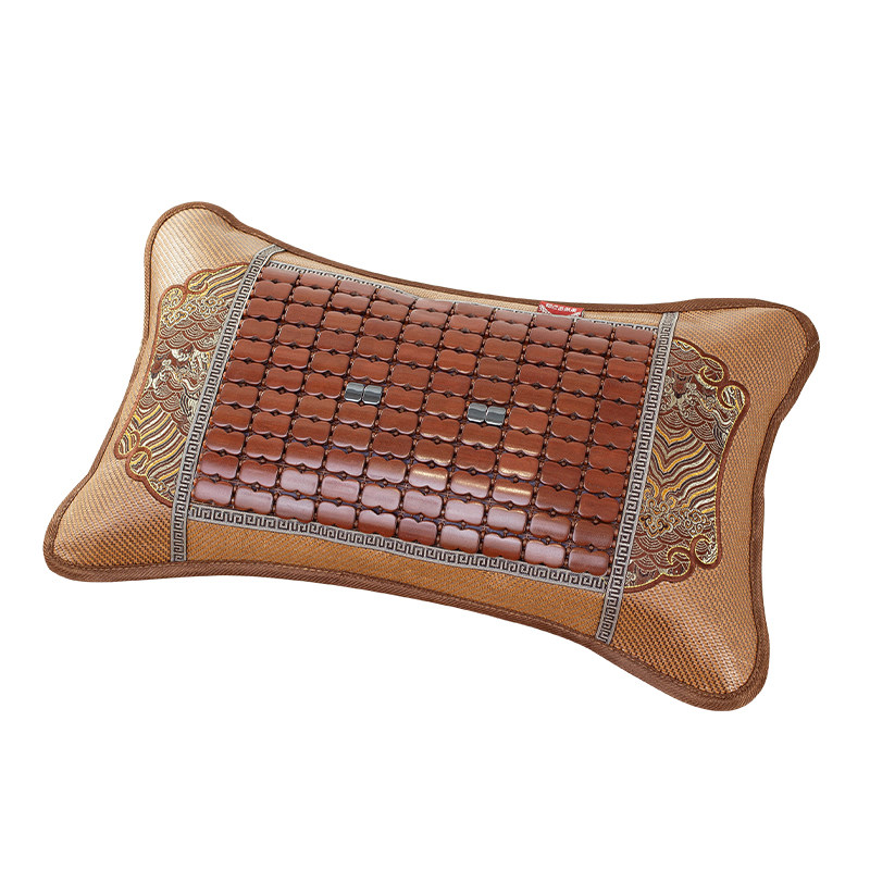 枕头夏季凉枕护颈椎助睡眠冰丝麻将枕凉席竹枕头芯男夏天单人家用