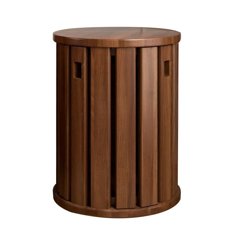 实木家用可叠放结实耐用高级感叠叠乐餐桌客厅备用加厚圆椅子