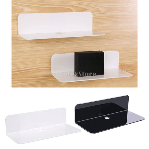 Durable Acrylic Floating Rack Small Display Holder for