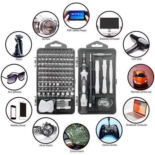 122 in 1 Screwdriver Set Precision Magnetic Screw Driver Bit