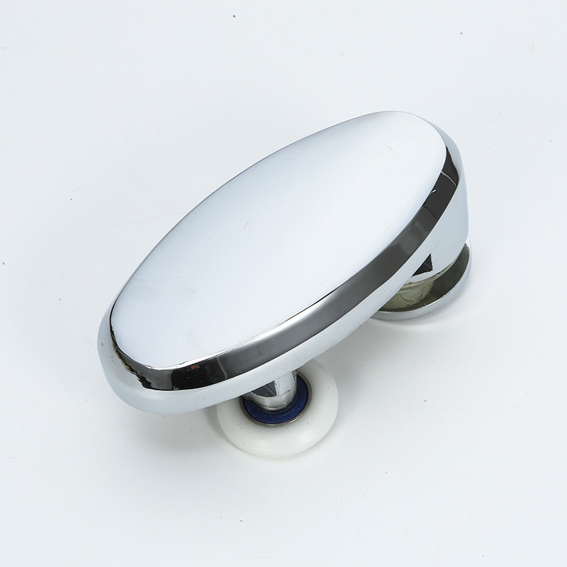 淋浴房移门滑轮老式滑轮轨道侧挂轮浴室门玻璃门滚轮五金配件全