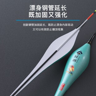 狂潮浮漂深水大物漂鲢鱼漂浮钓鲢鳙吃铅大浮力超醒目青鱼草鱼巨物