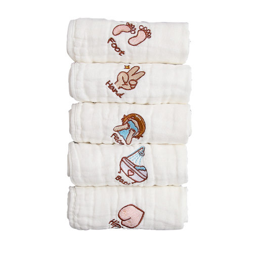 cotton gauze baby face saliva towel handkerchief for infant