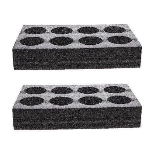 2 Pcs Beverage Fixed Coaster Mugs Outdoor Cup Tray Holder