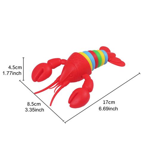 18CM 14CM Colorful Slug Articulated Flexible 3D Slug Lobster