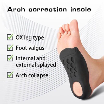 Orthopedic Inole Orthotic Flat Foot Health Sole Pad for Shoe