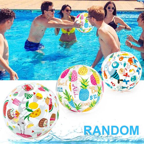 3pcs 35cm Inflatable Beach Ball water balloon Pool Party Fav