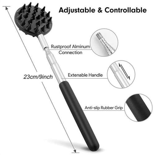 3Pcs/Set Back Scratcher Telescopic Scratching Back Scratcher