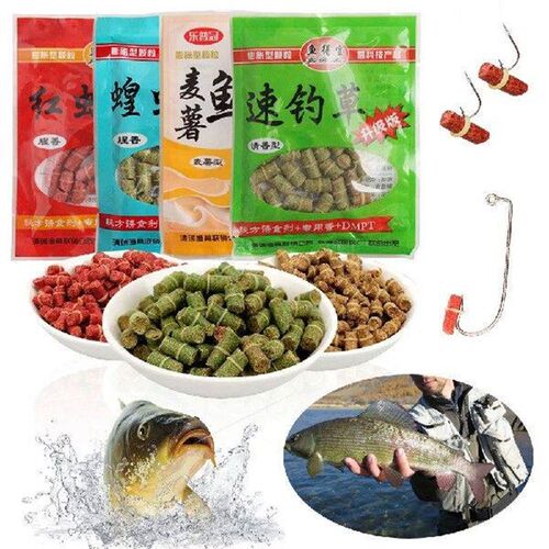 Carp Fishing Bait Food Insect Particle Boilie Pellets Hook