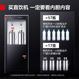 德玛仕直饮水机商用学校烧水机大型不锈钢开水器加热一体机