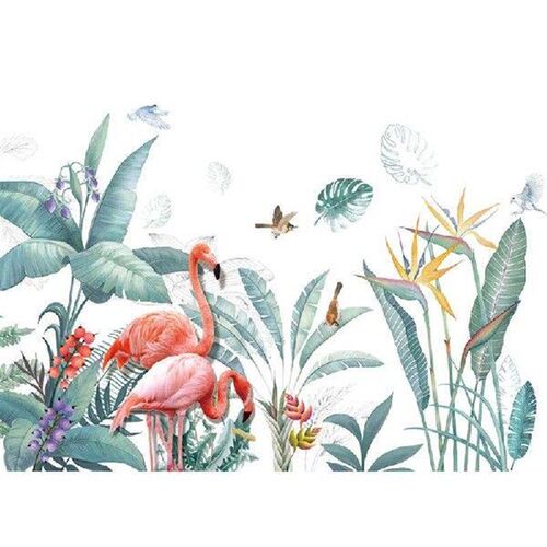 Green Leaves Wall Stickers Home Living Room Decorative