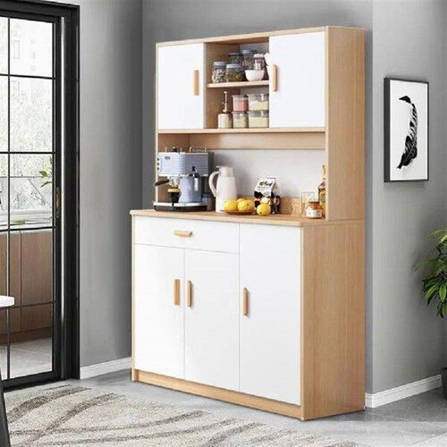 Household Wall Tall Sideboard Freestanding Hutch Cabinet