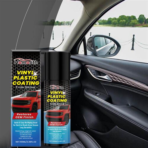 HOMONTH Multi-Function Plastic Coating Spray for Car Interio