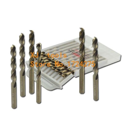 M35 10pcs 1.0mm-8.5mm HSS Hemp Flowers Cobalt Drill Special