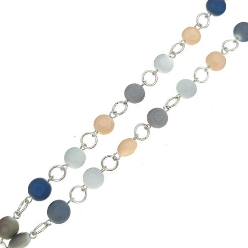Stainless Steel Work Permit Lanyard Key Id Badge Easy Buckle