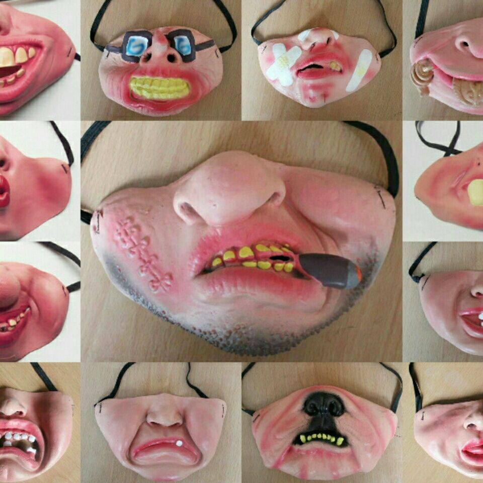 万圣节半脸面具抖音搞笑面具乳胶搞怪软面具舞会表演装扮整蛊面具,节庆用品/礼品,面具,淘宝优惠券,粉丝福利购,淘宝优惠卷