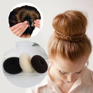 Fashion Hair Bun Maker Donut Magic Foam Sponge Easy Big Ring