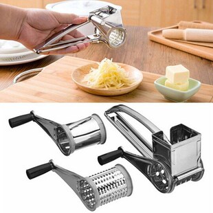 Rotary Cheese Tools Stainless Steel Cheese Grater Slicer Shr
