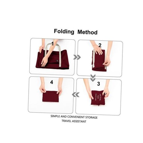Large Capacity Storage Bags Foldable Nylon Travel Bag Clothe