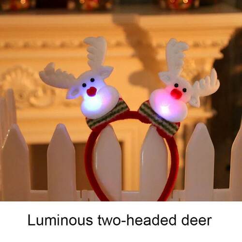 New Christmas Headband Santa Claus Elk Antlers Children Adul