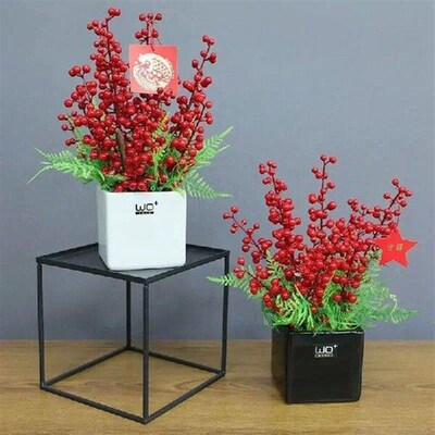 Lucky Fortune Fruit Ceramic Vase Artwork Sitting Room