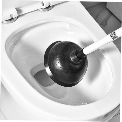 Dredge Plug Air Pump Pipe Plunger Toilet Drain Cleaner Blo